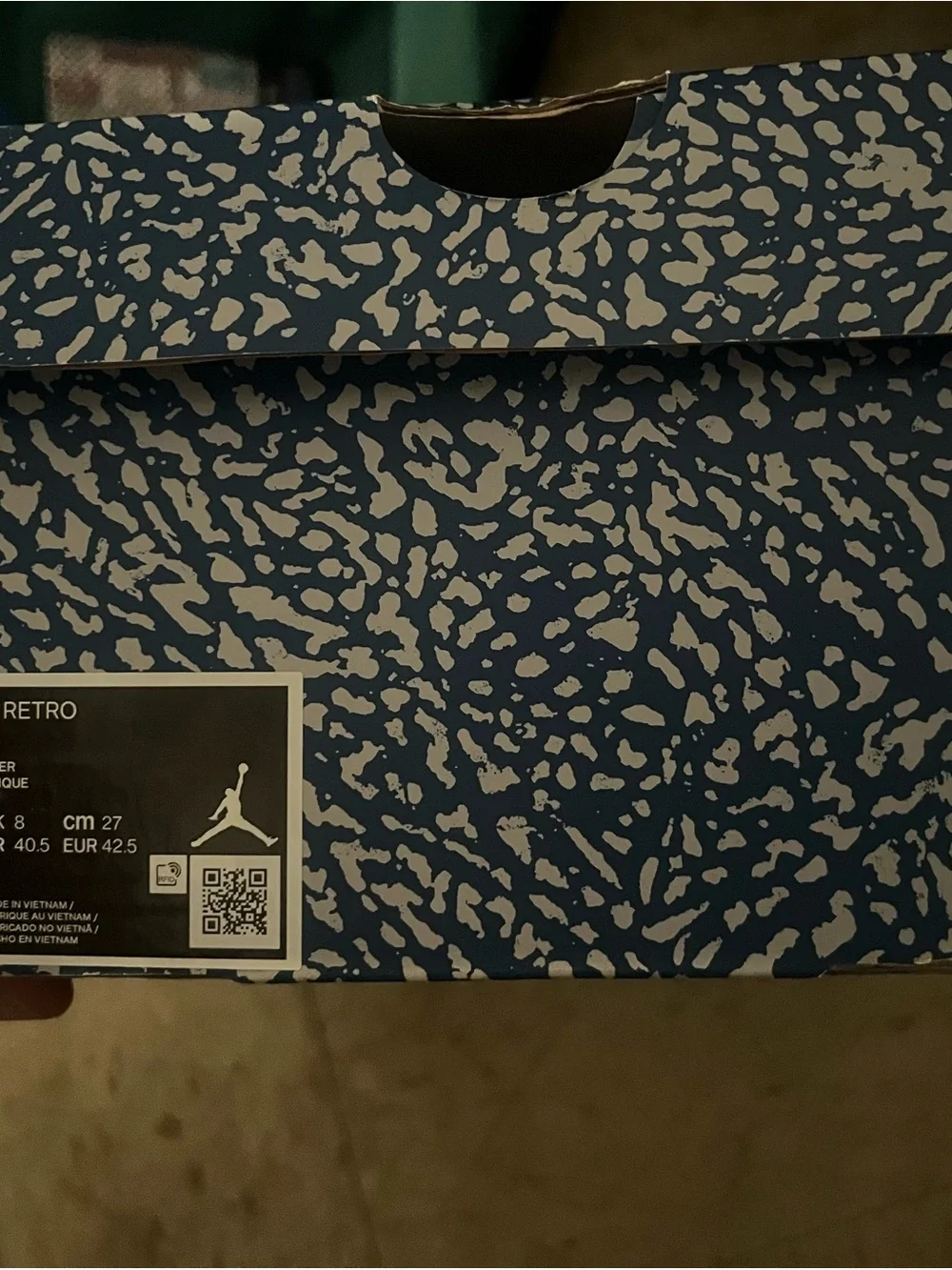 Jordan Kids White Navy and Copper Jumpman Sneakers jordan 3s retro